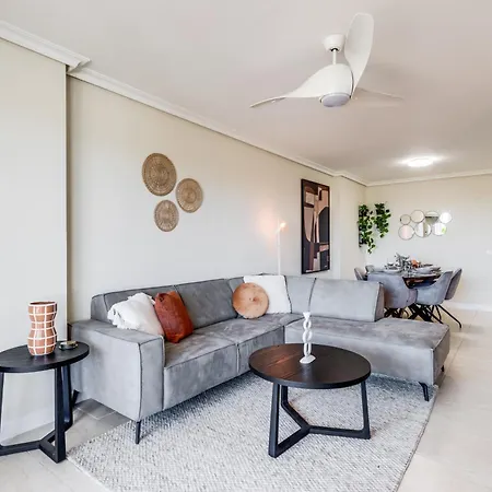 公寓 Luxury Sunset Golf With Spacious Private Garden & Seaview *